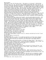 Eseja 'Warring Words', 1.