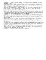 Eseja 'Bank Failure, Consolidation, Systemic Risk and Early Warning System', 6.