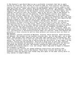 Eseja 'The English Colonies of North America', 1.