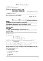 Paraugs 'Dzīvojamās telpas īres līgums', 1.