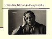 Prezentācija 'Skaistais Kārļa Skalbes pasakās', 1.