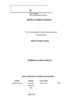 Prakses atskaite 'Mārketinga prakse', 1.