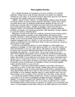 Eseja 'Mana izglītības filozofija', 1.