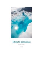 Konspekts 'Klimata pārmaiņas', 1.