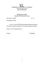 Paraugs 'Rīkojuma paraugs', 1.