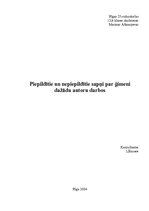 Referāts 'Piepildītie un nepiepildītie sapņi par ģimenidažādu autoru darbos', 1.
