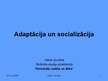 Prezentācija 'Darbinieka adaptācija un socializācija', 1.