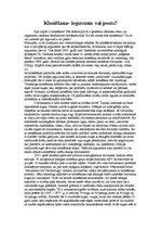 Eseja 'Klonēšana - ieguvums vai posts', 1.