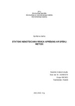 Konspekts 'Statiski noteicama rāmja aprēķins ar spēka metodi', 1.