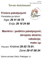 Diplomdarbs 'Uzņēmuma IK "Skaistuma serviss" servisa loģistikas pasākumu projekts klientu pie', 66.