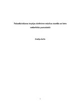 Referāts 'Pašaudzināšanas iespējas skolēniem mūzikas stundās un kora nodarbībās pamatskolā', 1.