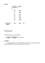 Paraugs 'Fotometriska vara jonu noteikšana ar amonjaku', 3.