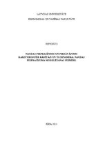 Referāts 'Naudas pieprasījumu un piedāvājumu raksturojošie rādītāji un to dinamika', 1.