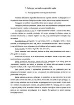 Diplomdarbs 'Pedagoga personība Latvijā no 18.gadsimta līdz mūsdienām', 71.