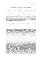 Eseja 'Demokrātijas saturs un galvenās vērtības', 1.