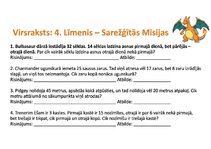 Paraugs 'Matemātika ar Pokémon varoņiem', 5.