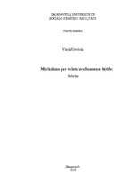 Referāts 'Marksisms', 1.