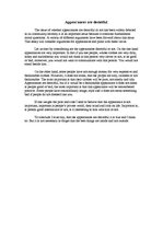 Eseja 'Appearances are Decietful', 1.