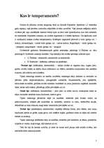 Referāts 'Temperaments', 3.