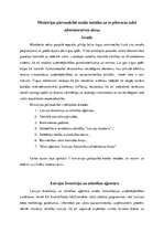 Referāts 'Ministrijas pārraudzībā esošās iestādes un to pilnvaras izdot administratīvos ak', 1.