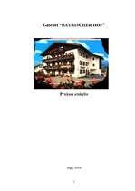 Prakses atskaite 'Viesu nams "Bayrischer hof"', 1.