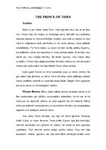 Konspekts 'Filmas "The Prince of Tides" analīze', 1.