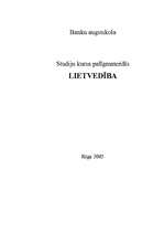 Konspekts 'Lietvedības palīgmatreiāli', 1.