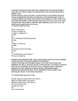 Referāts 'Spiritual Music', 10.