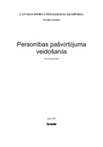 Eseja 'Personības pašvērtējuma veidošanās', 1.