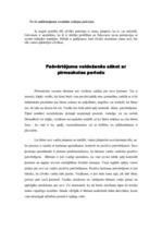 Eseja 'Personības pašvērtējuma veidošanās', 4.