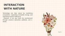 Prezentācija 'Technology Interaction with People and Nature', 3.