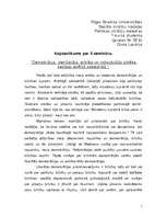 Eseja 'Demokrātija, vienlīdzība, brīvība un individuālās cilvēka tiesības atvērtā sabie', 1.