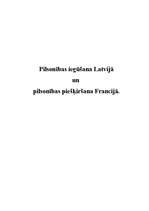 Konspekts 'Pilsonības iegūšana Latvijā un Francijā', 1.