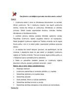 Paraugs 'Organizatoriskie dokumenti un to noformēšana', 2.