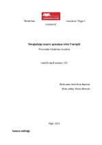 Referāts 'Pilsoiskās līdzdalības iniciatīva ''Nevajadzīgo mantu apmaiņas vieta Ventspilī''', 1.