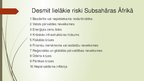 Prezentācija 'Sub-Sahāras Āfrikas politiskie riski', 2.