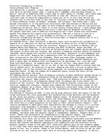 Eseja 'Political Instability of Africa', 1.