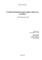 Referāts 'Latvijas Nacionālo bruņoto spēku vēsture un struktūra', 1.