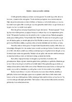 Eseja 'Kultūra - manas personības veidotāja', 1.