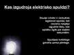 Prezentācija 'Elektriskās spuldzes vēsture', 2.
