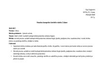 Konspekts 'Stundas konspekts latviešu valodā 2.klasei', 1.