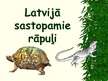 Prezentācija 'Latvijā sastopamie rāpuļi', 1.