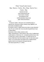 Konspekts 'Ceļojums uz Čehiju', 1.