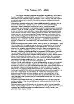 Konspekts 'Vilis Plūdonis', 1.