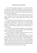 Eseja 'Nozieguma sastāva pazīmes', 1.