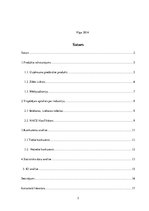 Referāts 'Industrijas analīze biznesa plānam', 2.