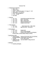 Paraugs 'Curriculum Vitae', 1.