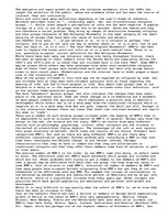 Eseja 'New World Religion', 1.