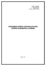 Referāts 'Madonnas sižeta atspoguļojums dižāko gleznotāju darbos', 1.
