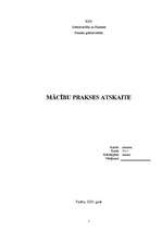 Prakses atskaite 'Grāmatvedība', 1.